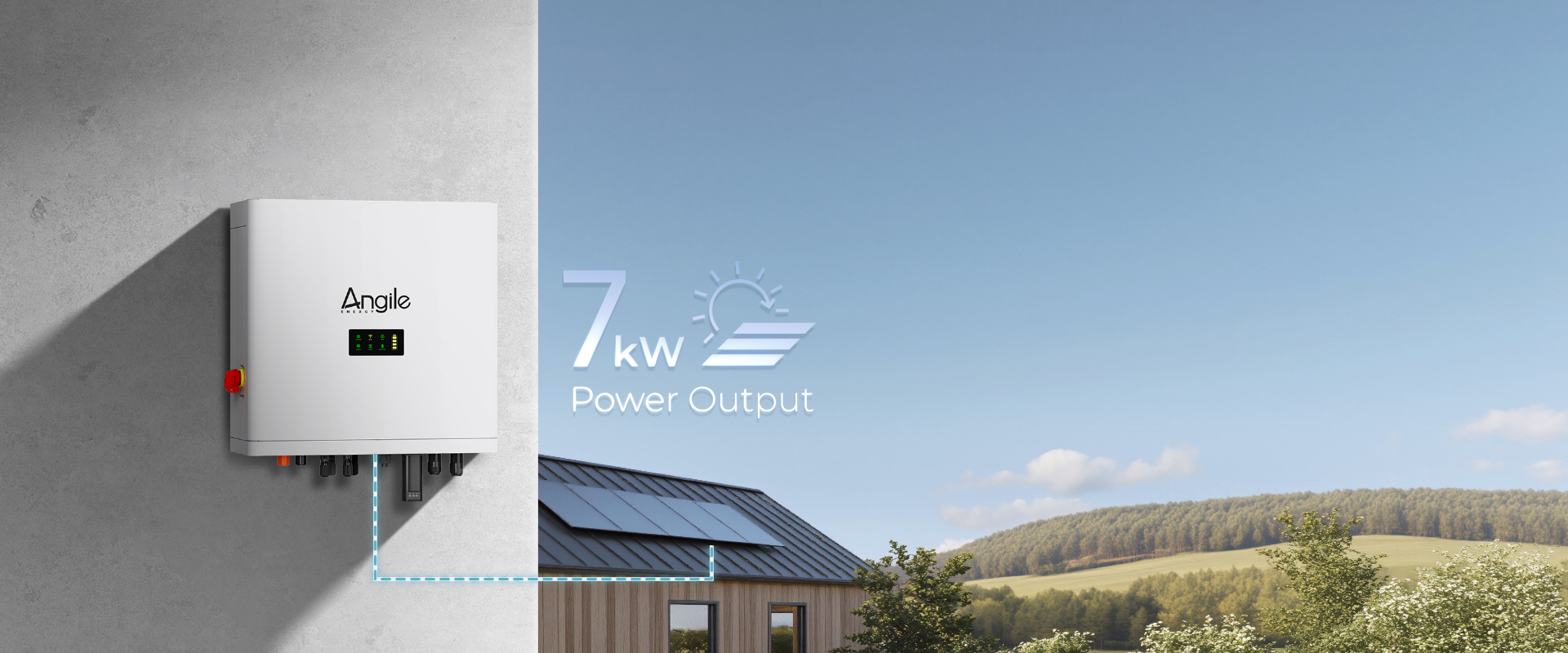 La serie ePowerCUBE PCSS è in grado di gestire un sovraccarico di potenza fotovoltaica del 120% (7 kW) per un periodo prolungato